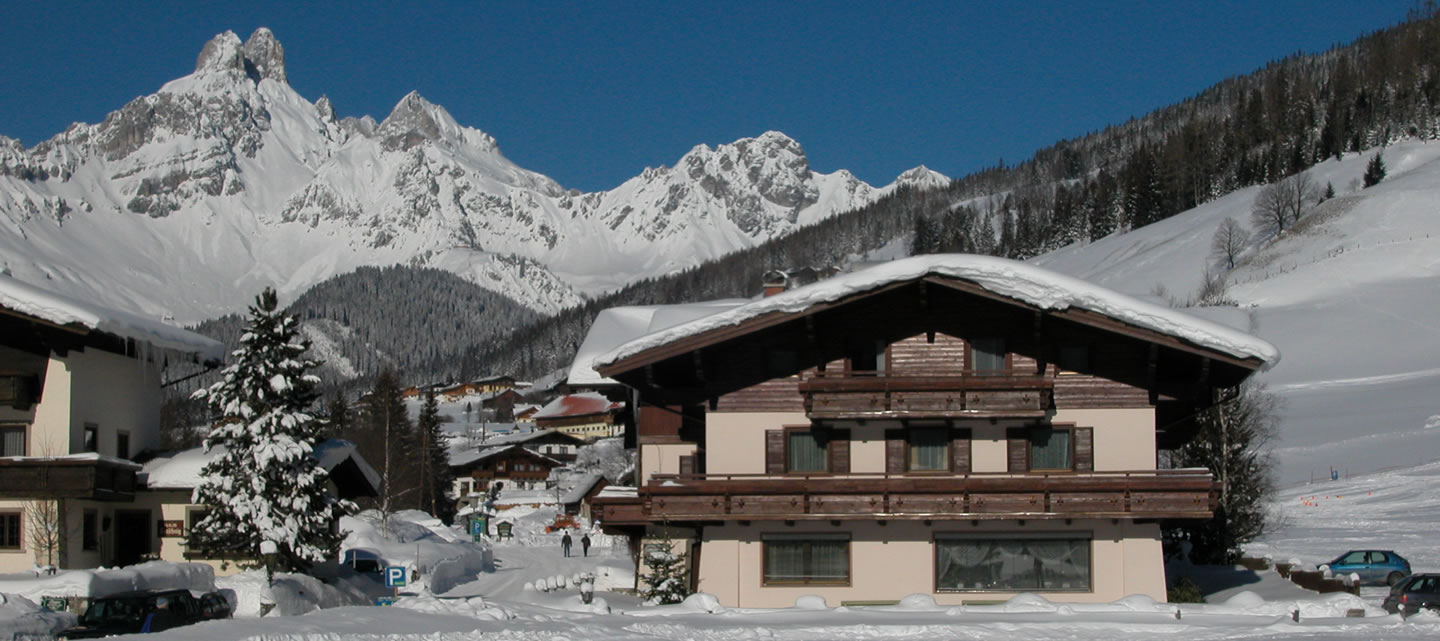 Appartements Kirchgasser, Winterurlaub in Filzmoos in Ski amadé