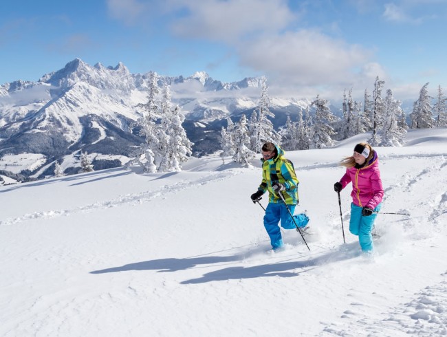 Winterwandern und Schneeschuhwandern in Filzmoos © Coen Weesjes